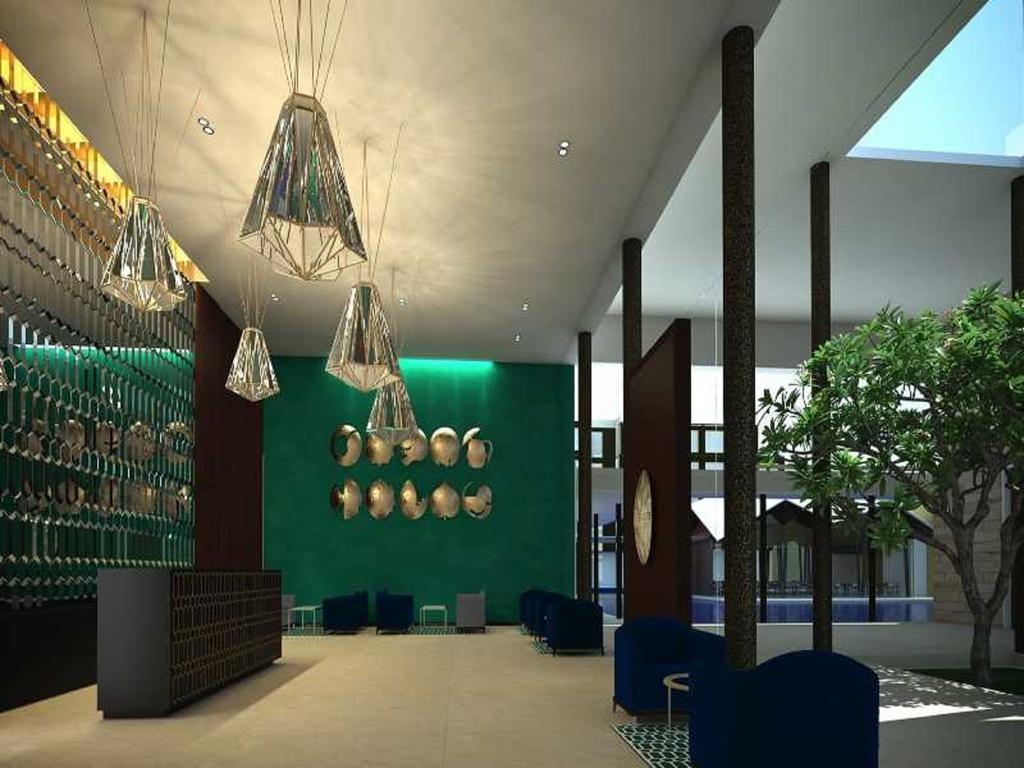 Marasa Sarovar Premiere Tirupati Bagian luar foto The interior of the hotel